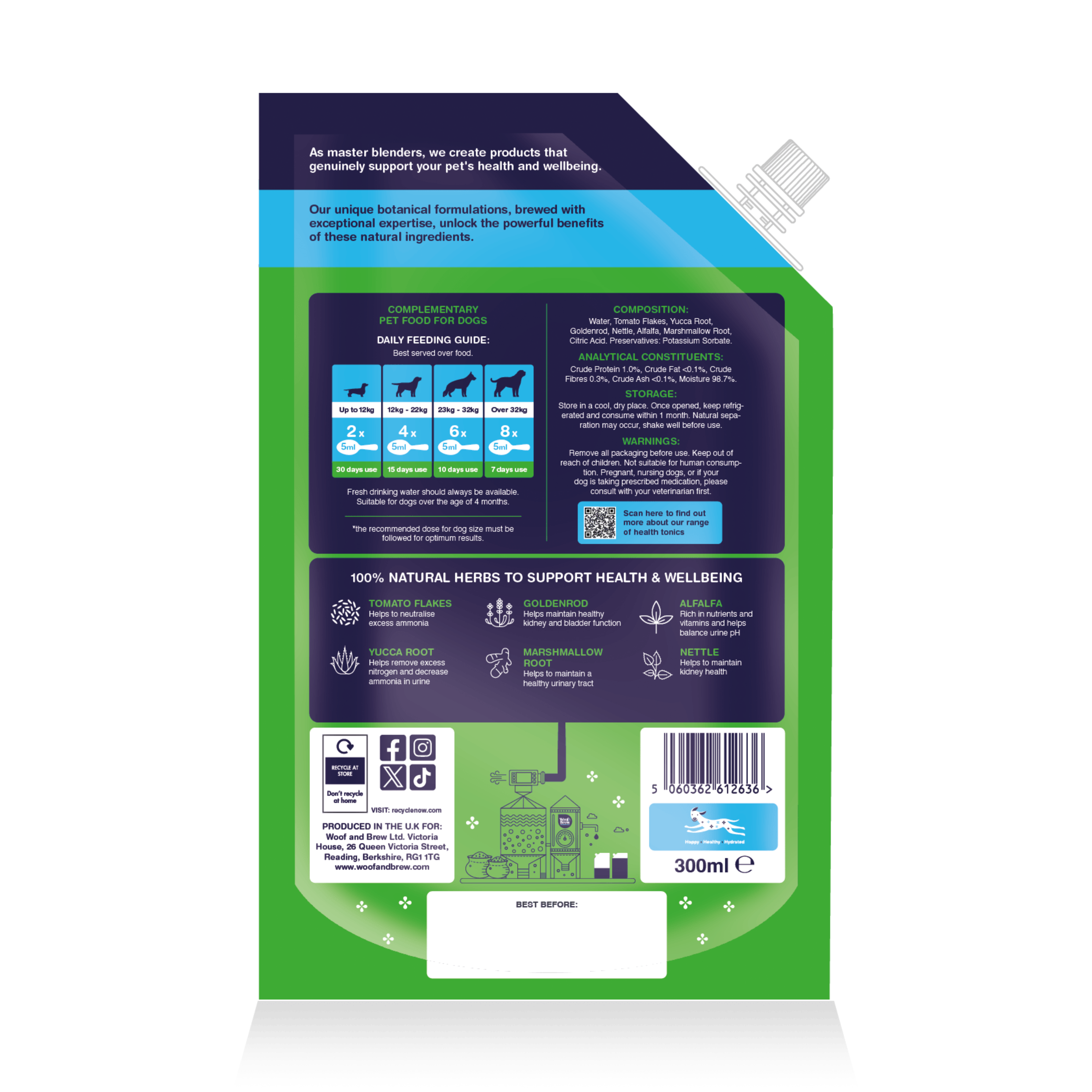 Ha-Pee Lawns back of pack image