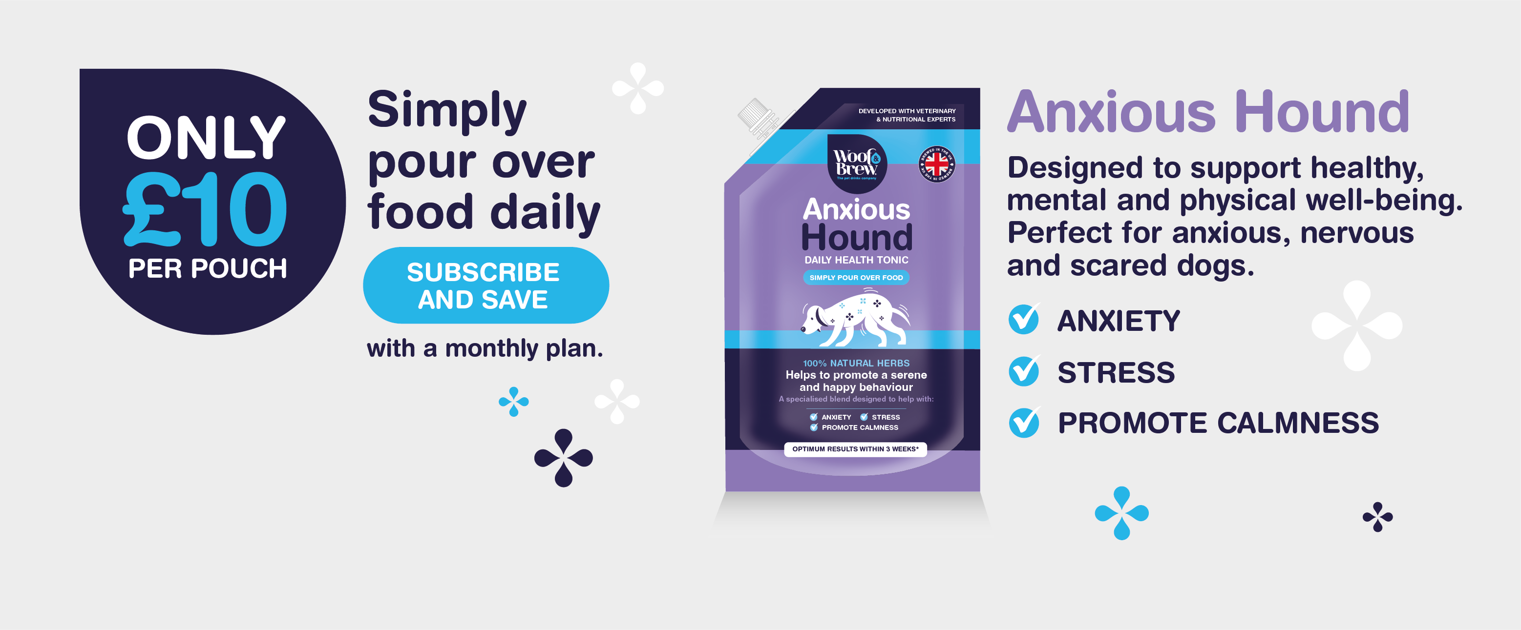 Anxious Dog Supplement from £5