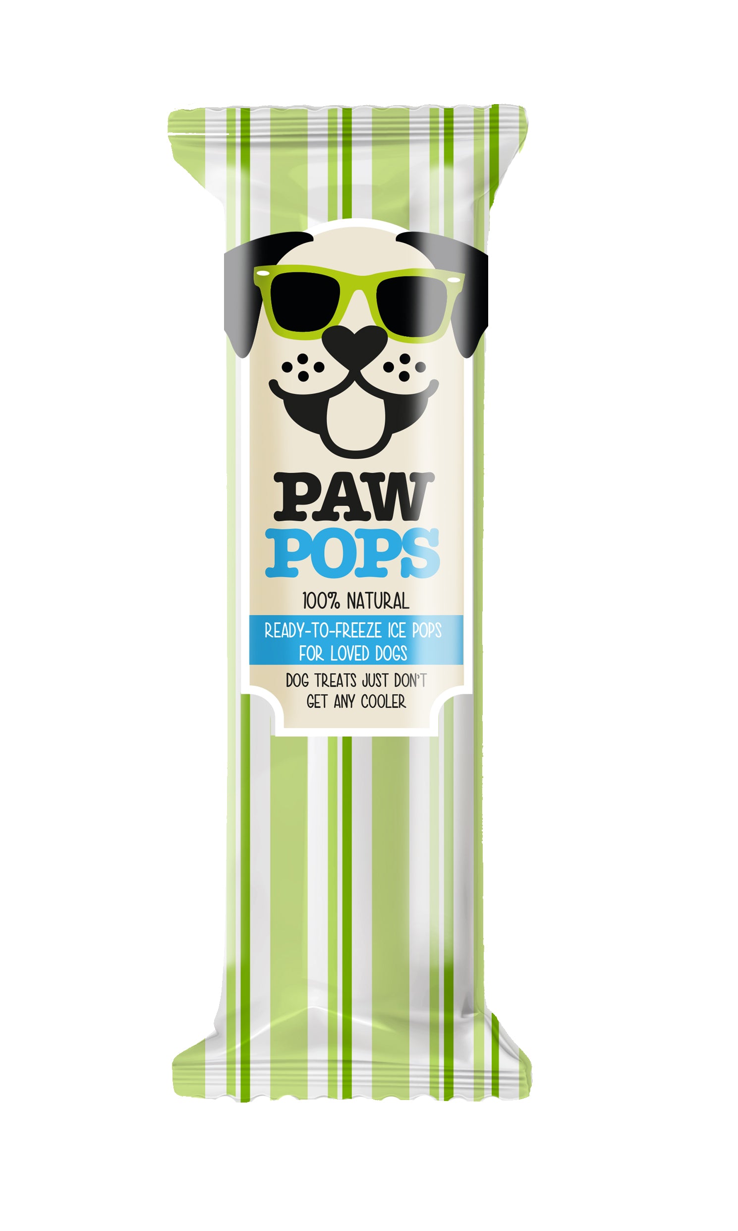 PAW POPS COOLING ICE POPS FOR DOGS. READY TO FREEZE
