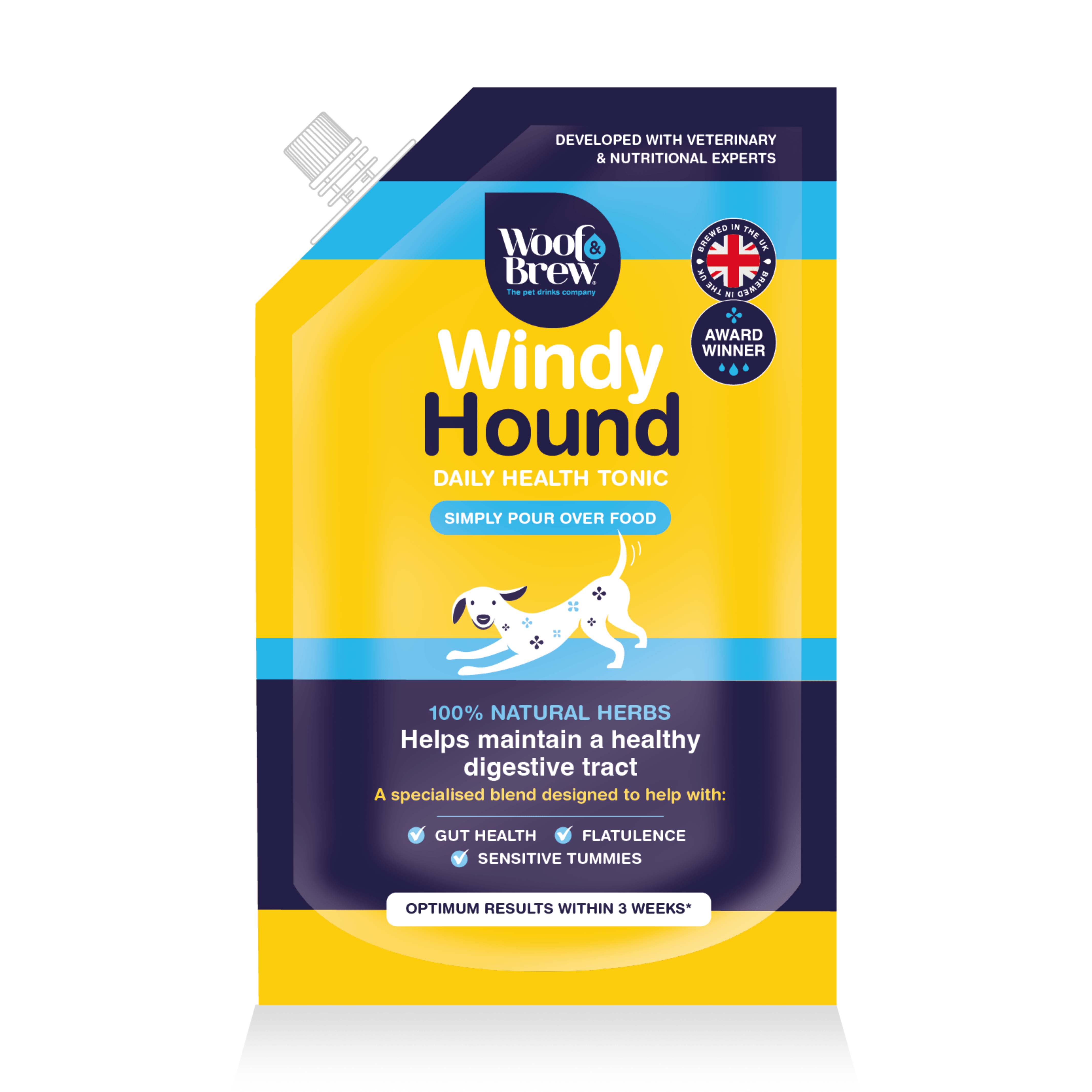 WINDY HOUND DIGESTION CARE FOR DOGS WITH SENSITIVE STOMACHS